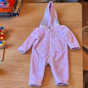 Fluffy Adidas infant jumper, 6m